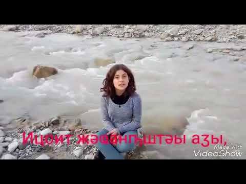 ნიკა  ბაძაღუას აფხაზურად  თარგმნილი  ქართული  ლექსი