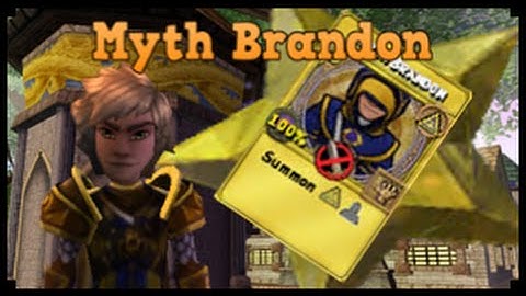 Wizard 101 l Minion Showcase l Myth Brandon