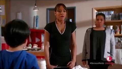 [Devious Maids S02E05] Rosie yells at Miguel
