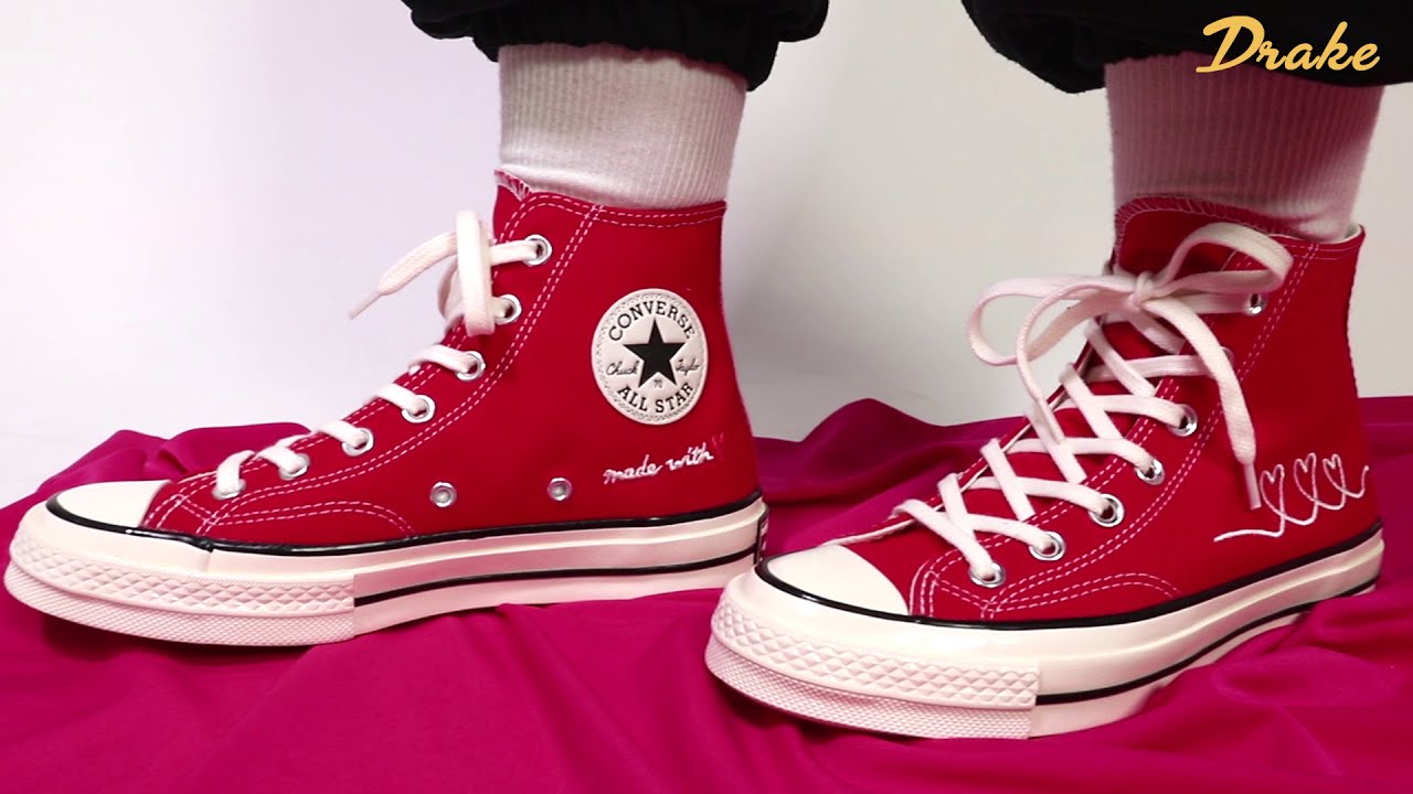 converse 1970 valentine