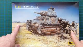 Heller 1/35 Somua S35 - Kit Review