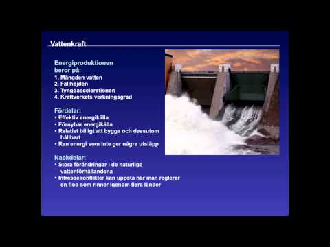 Video: Vilka är några exempel på vattenkraft?