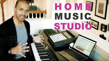 Home Studio Setup and ROLI Lightpad + Ableton HACK!