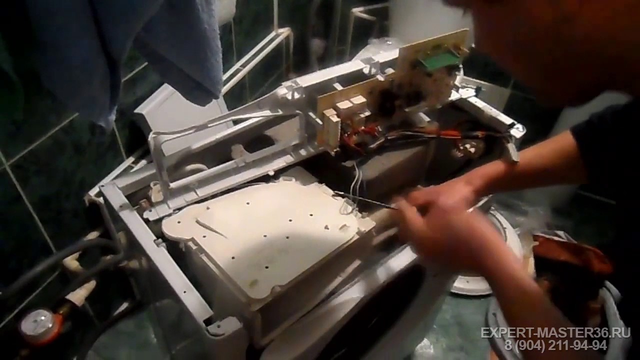 Замена манжеты люка на стиральной машине Indesit Воронеж Expert master ...