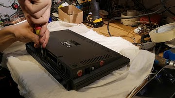 Looking inside The commodore plus 4