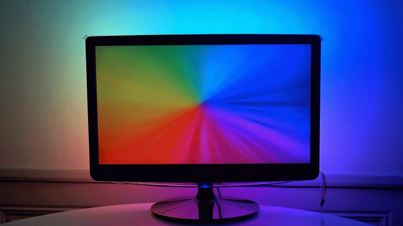 COMMENT CONSTRUIRE UNE TÉLÉVISION AMBILIGHT ! [DIY]