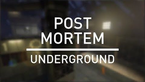 [Portal 2] "Post Mortem 01 - Underground" by Drey