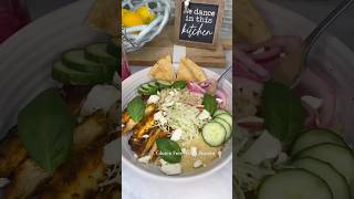 Shawarma Chicken & Hummus Power Bowls | Cooking Katie Lady