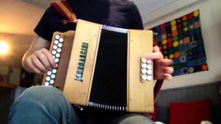 Video thumbnail of "Bella Ciao Diatonic Accordion"