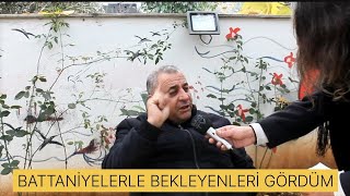 Battaniyelerle Bekleyenleri Gördüm