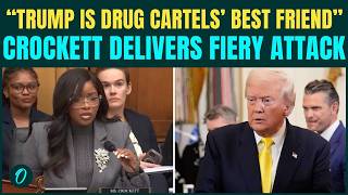 “America’s Most PRO-DRUG-Trafficking President”: Crockett Delivers BRUTAL Trump Takedown screenshot 5
