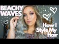 HOW TO GET BEACHY WAVES | L&#39;ange Hair | Hair Tutorial