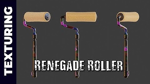 BLENDER: RENEGADE ROLLER (TEXTURING PART 2)