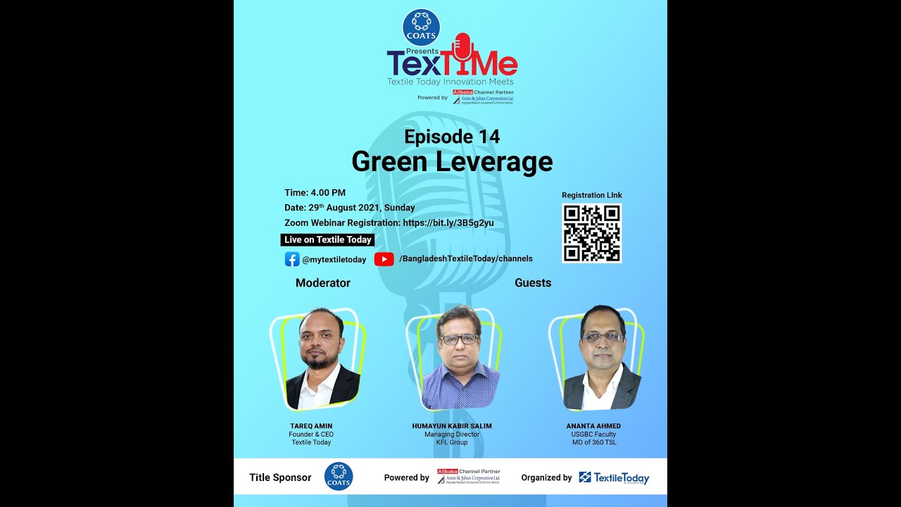 Textile Today Presence “Green Leverage”