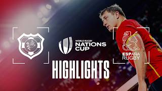 HIGHLIGHTS | TONGA vs SPAIN RUGBY | NATIONS CUP 2026