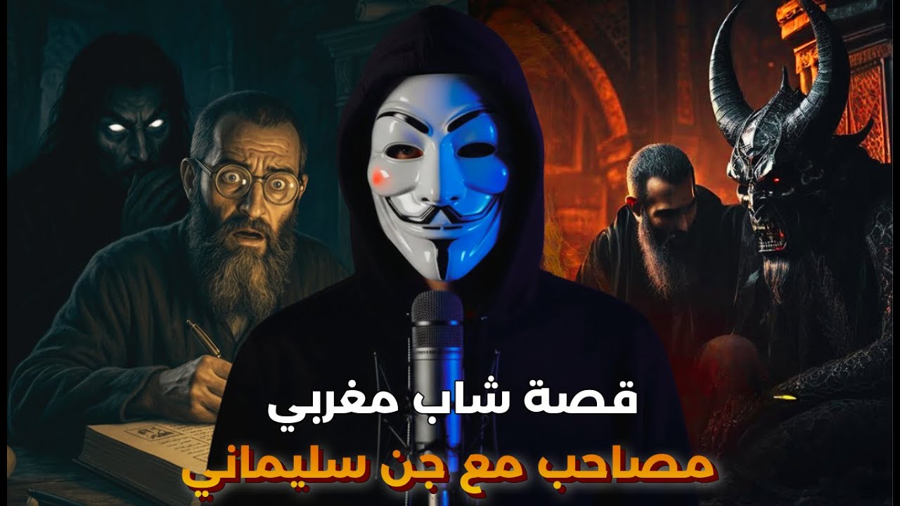 قصة كاتب مغربي تصاحب مع ملك من ملوك الجن اللي عاش فعهد سيدنا سليمان عليه السلام | قصة مرعبة حقيقية