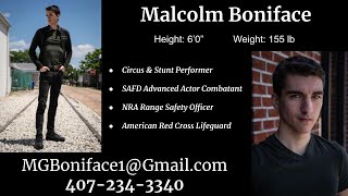 Malcolm Boniface Stunt Reel 2023