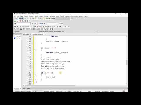 Insert before Doubly linked list in C
