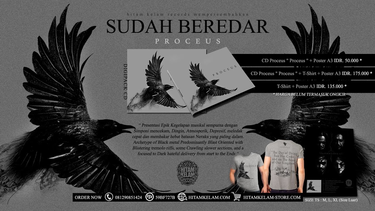 Teaser PROCEUS - Proceus Digipack CD 2016 @LICMEDIA