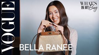 WHAT'S IN MY BAG - เปิดกระเป๋า 'เบลล่า-ราณี แคมเปน'! | Vogue Thailand