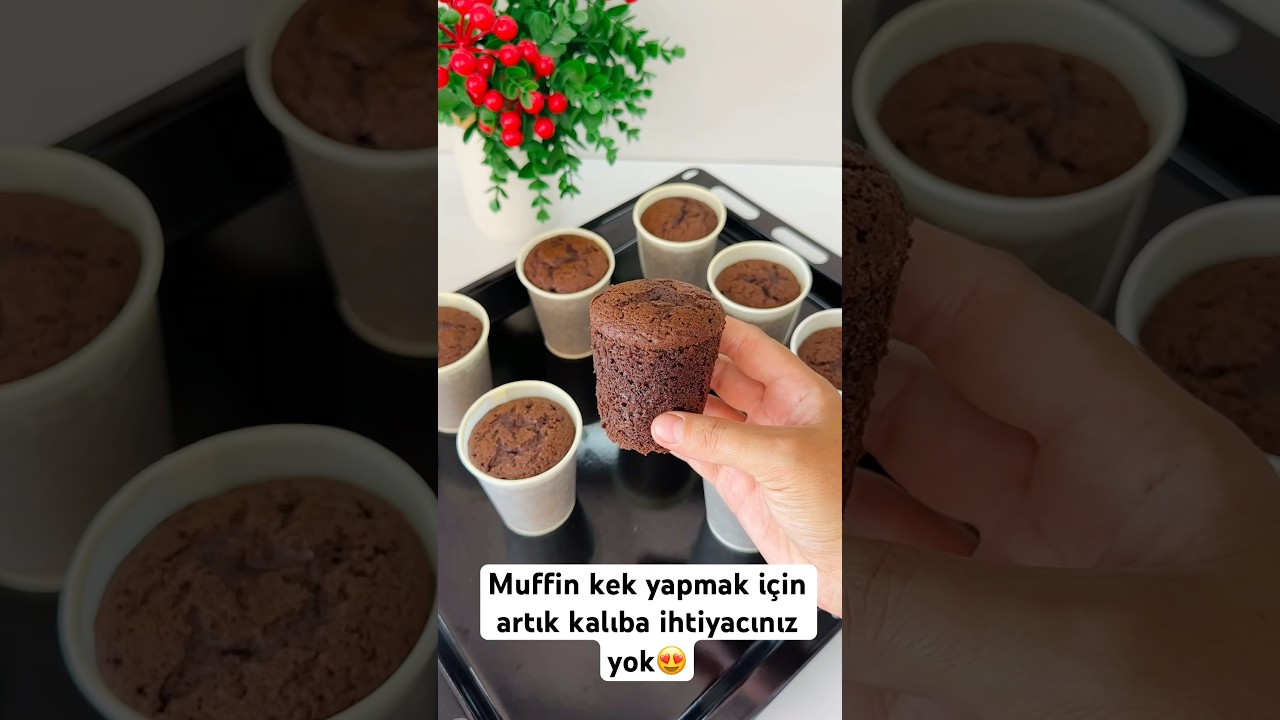 Karton Bardağınız Varsa Mutlaka Deneyin‼️ Karton Bardakta Muffin Kek Tarifi✅ Karton Bardağınız Varsa Mutlaka Deneyin‼️ Karton Bardakta Muffin Kek Tarifi✅