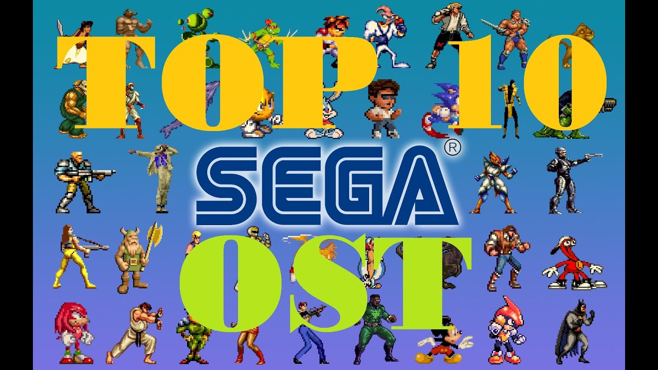 TOP 10 (OST) САУНДТРЕКОВ SEGA