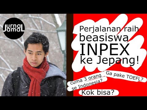 Cuma 3 orang se-Indonesia?! Simak pengalaman Jamal raih beasiswa INPEX ke Jepang!