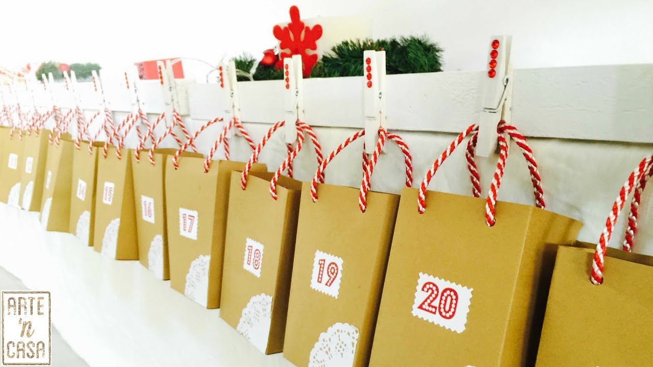Calendario De Adviento Calendario De Adviento Para Navidad - Tienda On Line