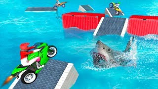 Moto Bike Stunt Racing Impossible Tracks Game levels 11-15 screenshot 5