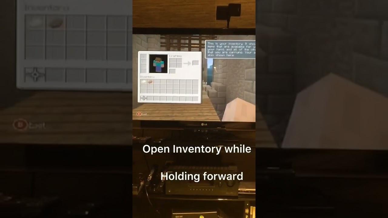 How to get pass the tutorial barrier in Minecraft Xbox Edition Demo