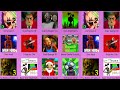 Basic Siren Head,Siren Head Branny,Scary Stranger,Troll Horror,Santa Baldi's,FNaF 3,Scary Teacher 3D