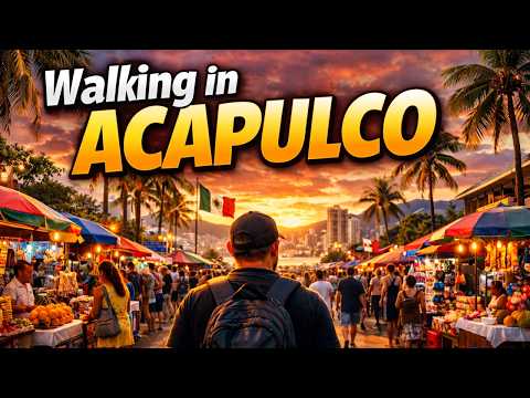 😱 Caminé del Parque de la Reina al Zócalo de Acapulco… ¡y esto fue lo que pasó!