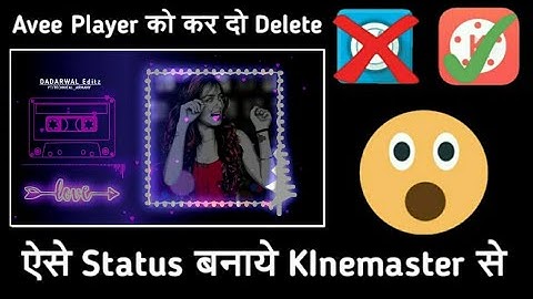 How to create trending WhatsApp Status Video | Avee player tutorial | Imovie green screen status|how