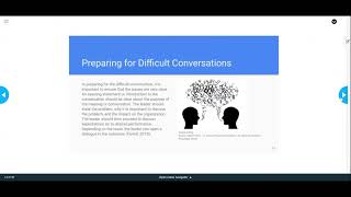 H. Dockins Engaging in Difficult Conversations eLearning Mockup