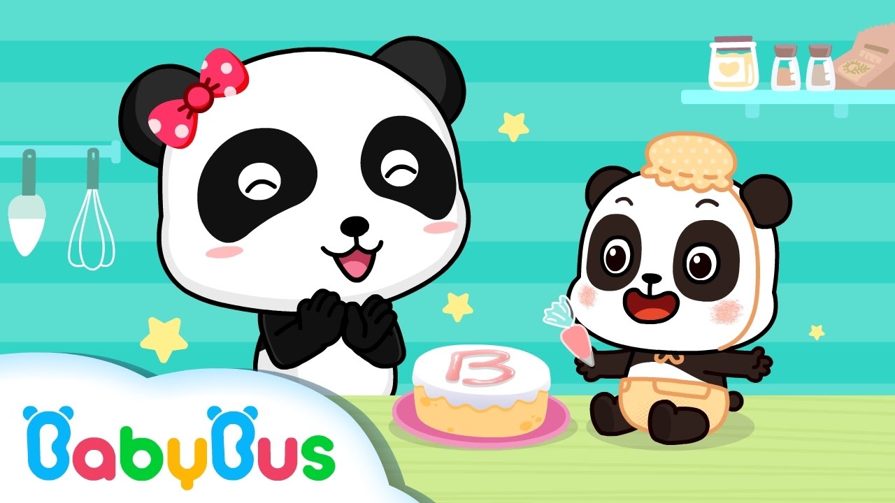 Pat A Cake ケーキをこねて マザーグース お料理ごっこ クッキング 赤ちゃんが喜ぶ英語の歌 子供の歌 童謡 アニメ 動画 Babybus Youtube