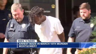 Suspect arrested in Montgomery homicide case