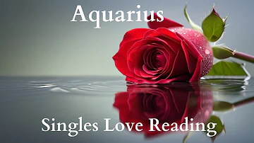 Aquarius Singles April 2024|Someone is Questioning Their Actions. Love Is Going To Strike