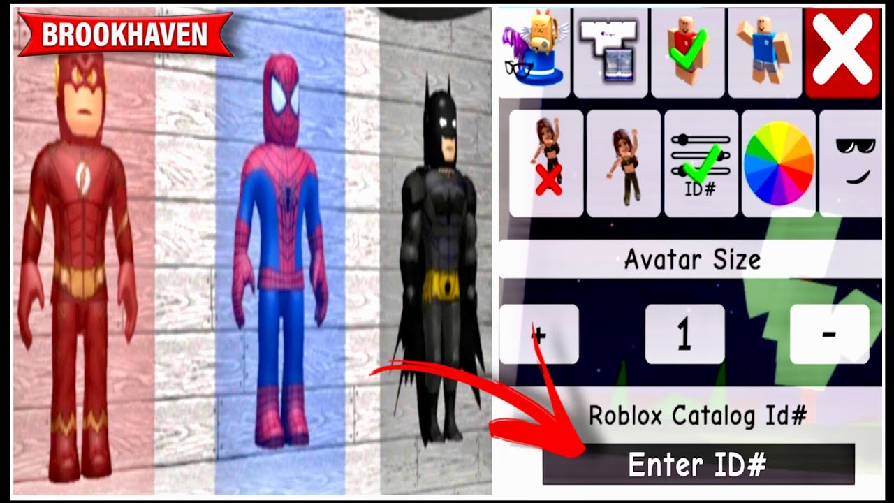 roblox brookhaven id bat man #BatMan #roblox #brookhaven #codes