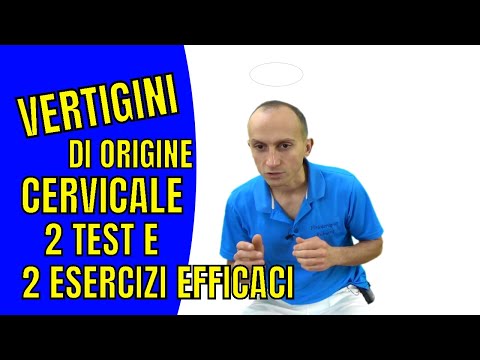 Vertigni di Origine Cervicale: Cosa Sono e 2 Esercizi di Riabilitazione