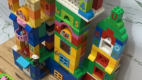 Satisfying DIY lego building blocks build lego gun ,truck asmr live