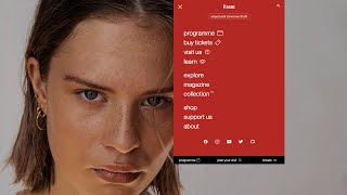 Awwwards Navigation | Responsive Slide Down Menu Using HTML, CSS & JavaScript