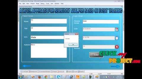 Final Year Projects  | Event Tracking for Real-Time Unaware Sensitivity Analysis (EventTracker)