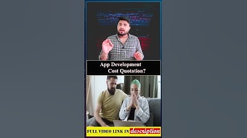 App Development Cost Quotation | Know App Cost Quotation #shorts #appdevelopmentcost