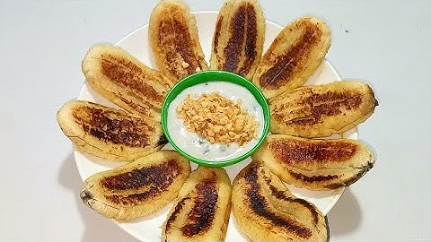 Cách làm CHUỐI NƯỚNG NƯỚC CỐT DỪA dẻo dai thơm ngon bằng chảo - Combo Món Ăn