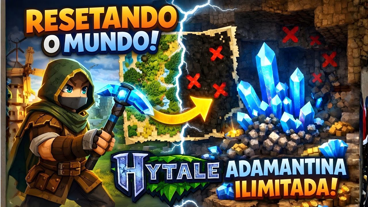 Como Resetar Chunks no Hytale: Tenha as Novas Updates no seu Mundo! @Seven - Hytale Survival
