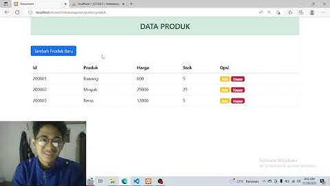 Toko Bangunan, Laravel