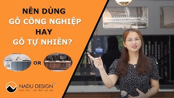 Nên dùng gỗ CÔNG NGHIỆP hay gỗ TỰ NHIÊN trong nội thất?