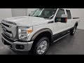 2016 FORD F250 LARIAT CREW SHORT GASSER 4K WALKAROUND 13618Z SOLD!