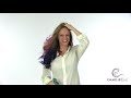 Easiest Heatless No-Heat No-Damage Curls on Purple &amp; Pink Hair | CharlieCurls