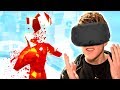 THE BEST VR GAME EVER? (SUPERHOT VR)